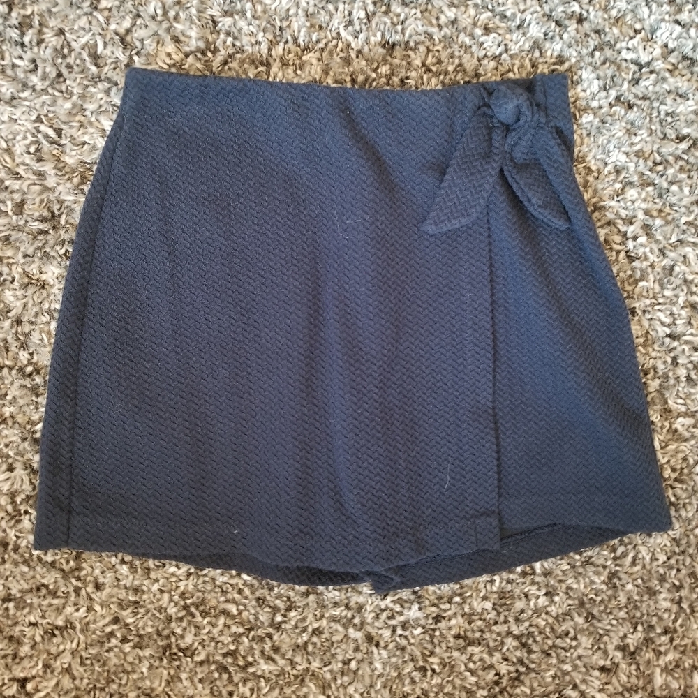 Used ribbed navy skort - Picture 1 of 4